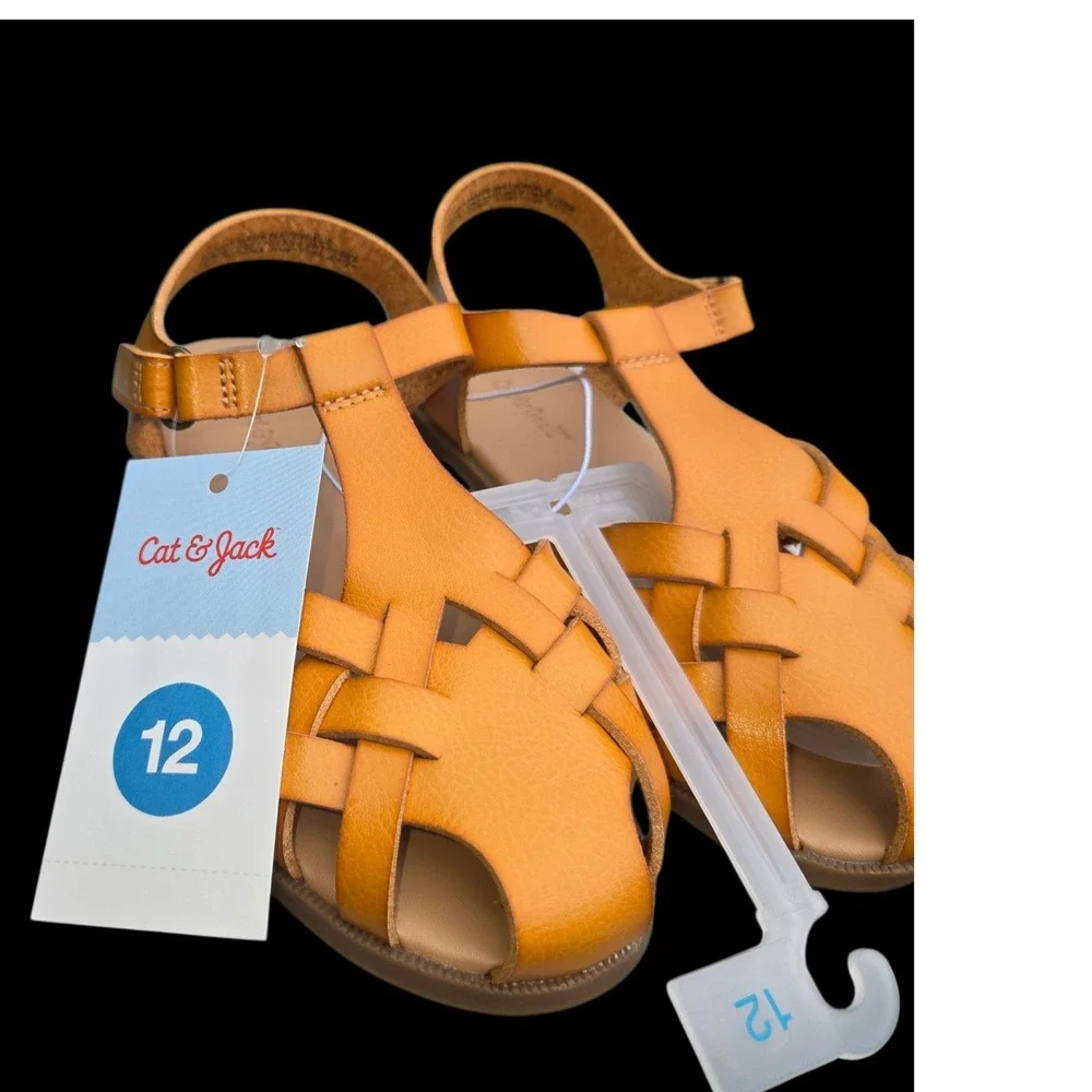 NWT Cat & Jack‎ Kids Sandal Sz 12